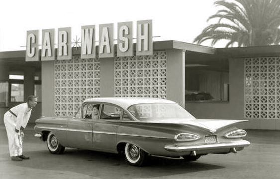 Old car wash