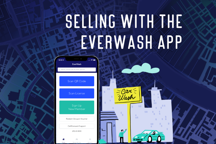 Selling With the EverWash App