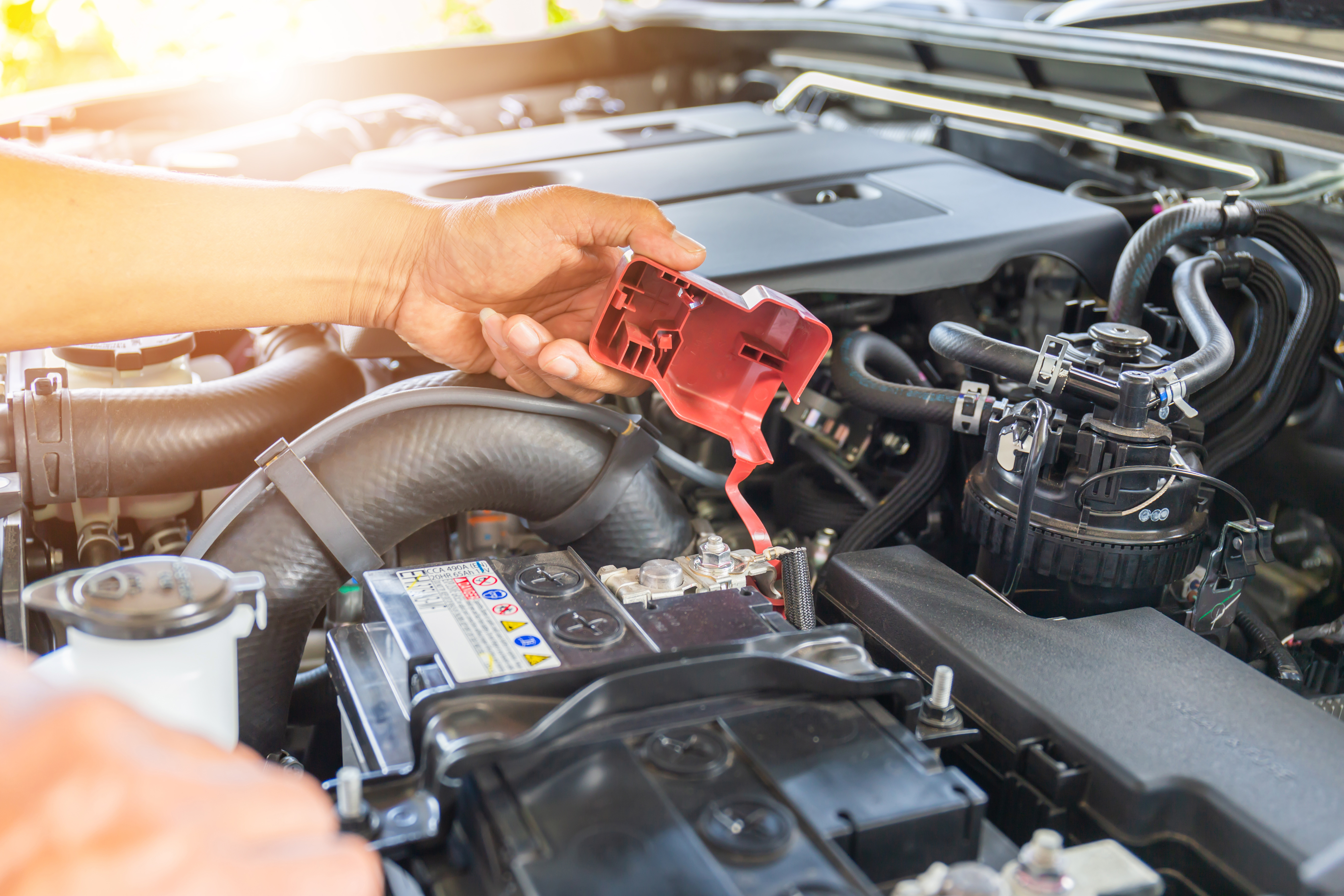 Car battery check up