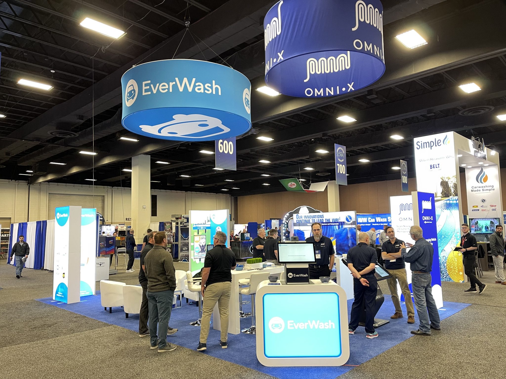 EverWash Booth at SCWA Expo