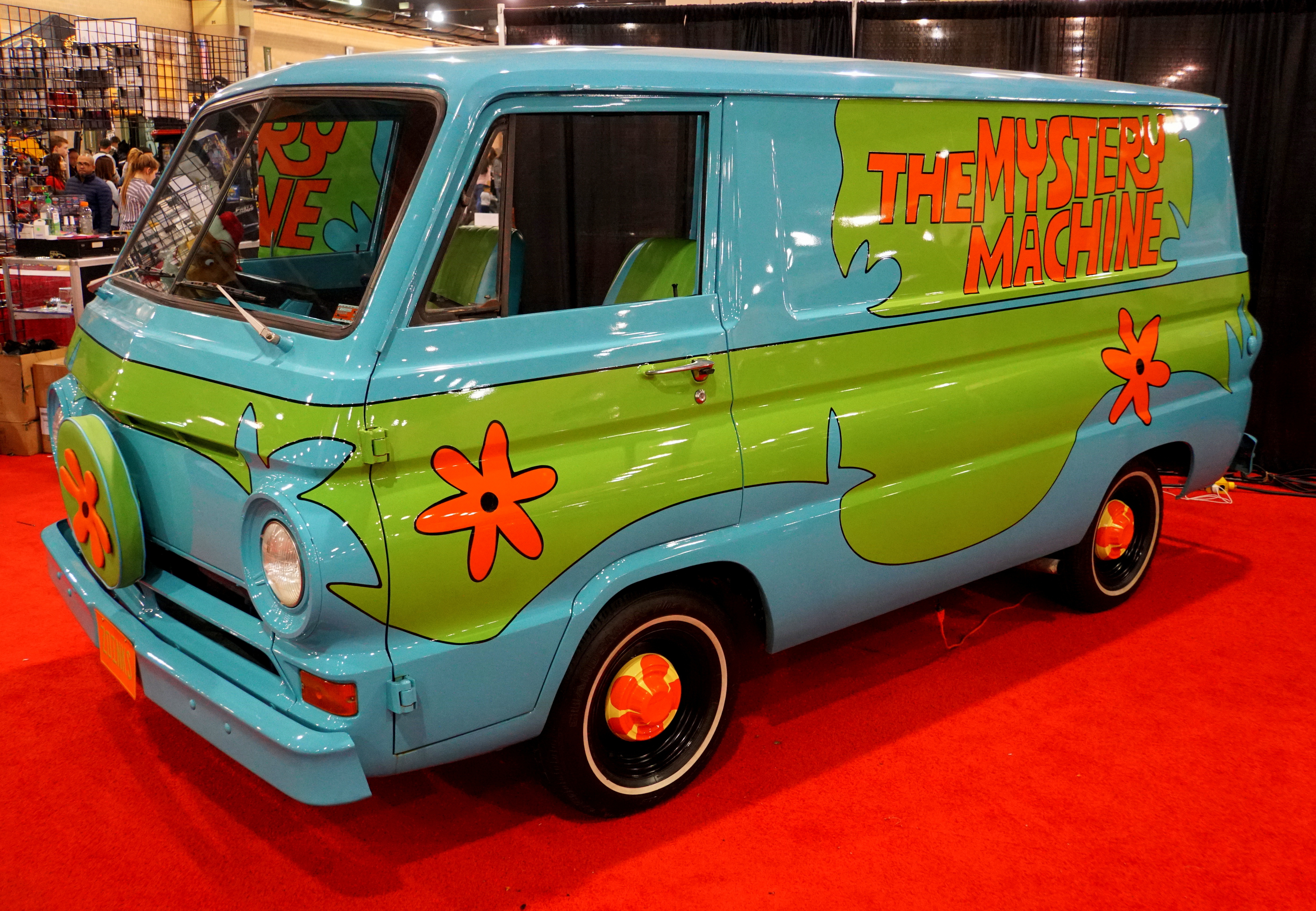 The Mystery Machine from Scooby Doo