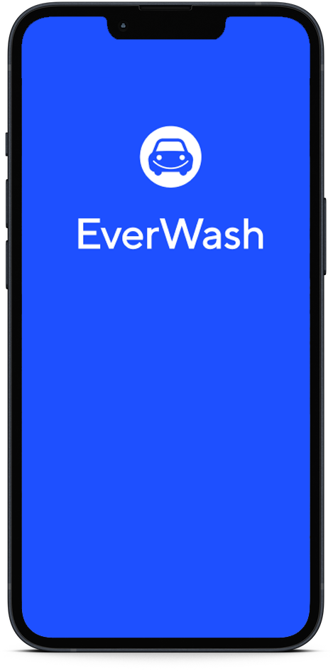 Loading screen of EverWash unlimited car washes app